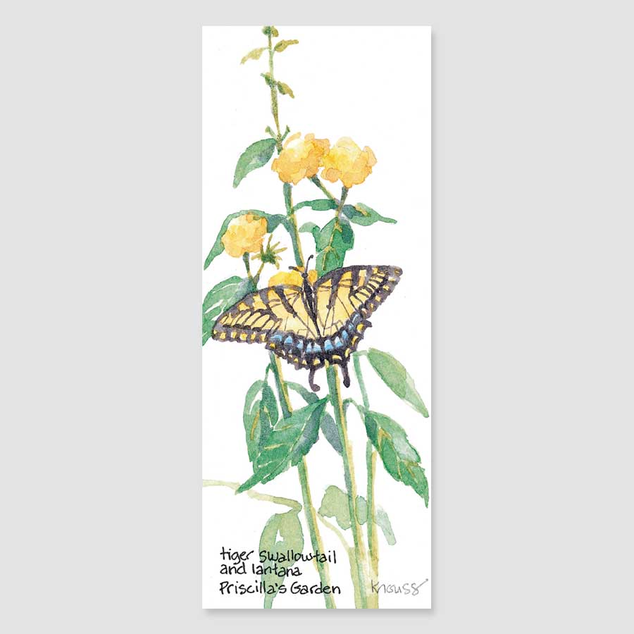 140B swallowtail bookmark
