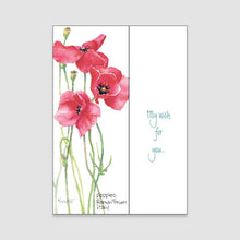 182BC Poppy birthday card
