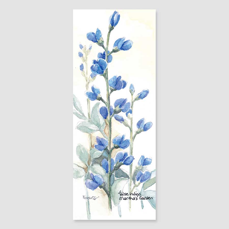 133B indigo bookmark