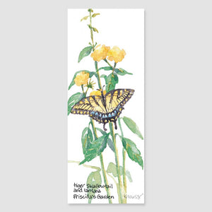140B swallowtail bookmark