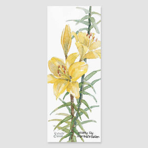 149B Asiatic lily bookmark