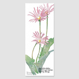 171B gerbera daisy bookmark
