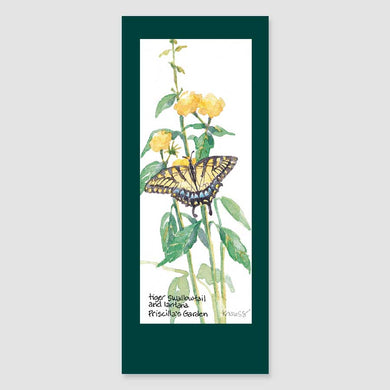 140BMC swallowtail bookmark card