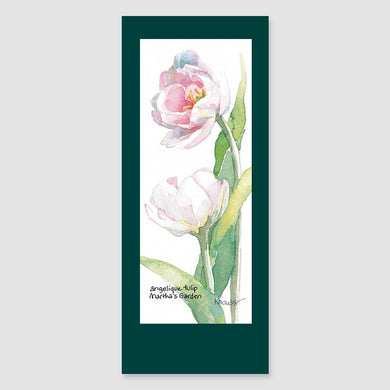 142BMC angelique tulip bookmark card